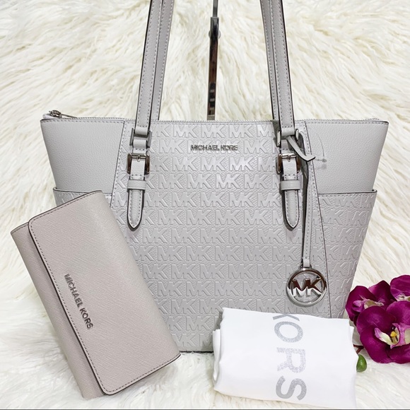 🦋FLASH SALE🦋NWT Michael Kors Tote & Wallet - Picture 1 of 13